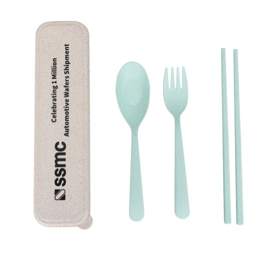 Eco Utensil Sets Mint Green
